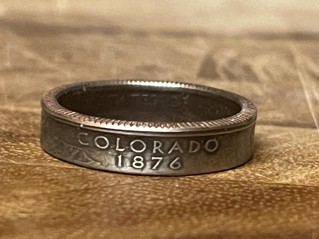 State Quarter Coin Ring (Clad)